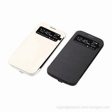 Universal battery charger with case supported